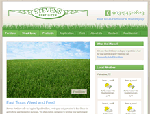 Tablet Screenshot of easttexasfertilizer.com